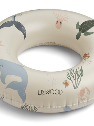 Konges Slojd Baloo swim ring / Sea creature/sandy mix