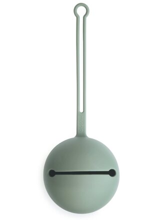 Mushie Mushie / Silicone Pacifier Holder Case / Cambridge blue