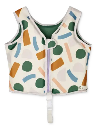 Liewood Dove Swim Vest / Paint stroke / Sandy
