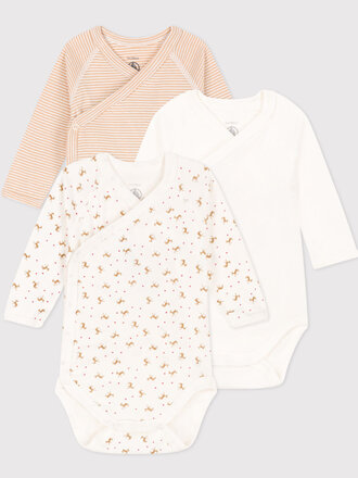 Petit Bateau Set 3 body's rendieren / A08J4