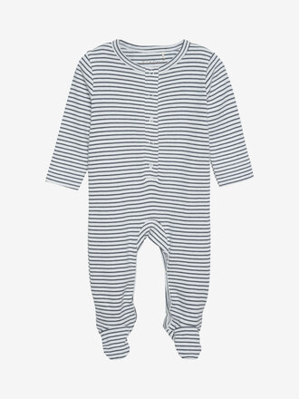 Fixoni Romper LS w. Feet / India ink  / 422592