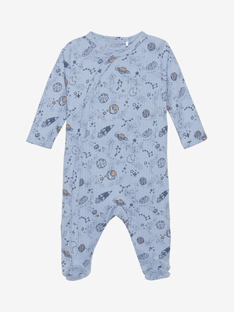 Fixoni Romper LS Rib / Dusty Blue / 422553