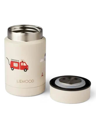 Liewood Nadja Food Jar / Emergency vehicle / Sandy