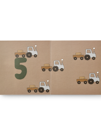 Liewood Bertie Baby Book Farm / Sandy