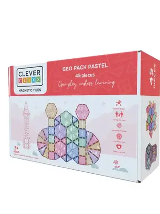 Cleverclixx Geo Pack Pastel 45 pieces