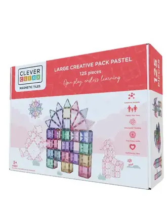 Cleverclixx Large Creative Pack Pastel 125 pieces