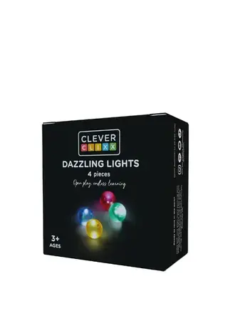 Cleverclixx Ball Run Dazzling Lights Pack Intense 100 pieces