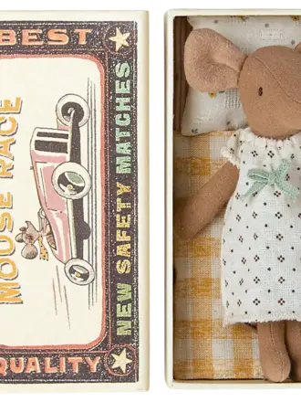 Maileg Big sister mouse in matchbox