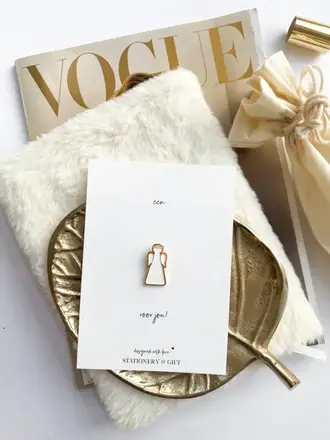 Stationery & Gift PIN | Een ENGELTJE voor jou
