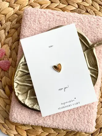 Stationery & Gift PIN | Een hartje voor jou