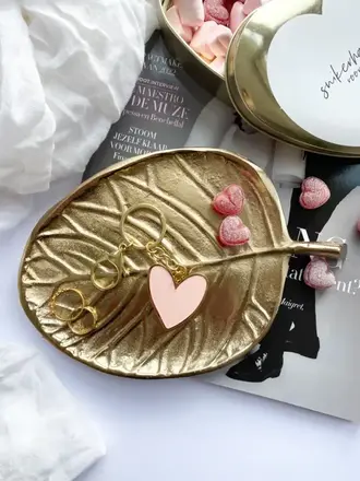 Stationery & Gift Sleutelhanger | Een hartje van goud