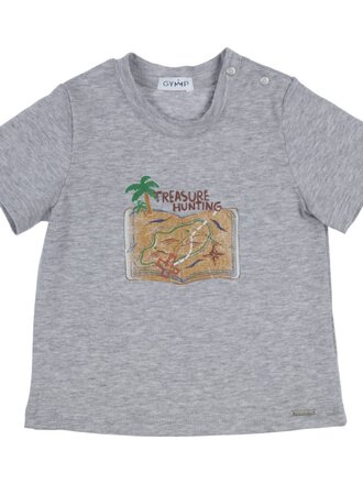 GYMP T-shirt Aerochine/  Grey Melange / 353-4447-20