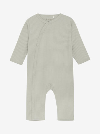 Fixoni Romper LS Rib / Mineral Gray