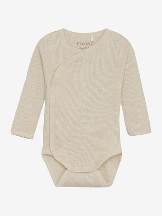 Fixoni Wrap Body LS Rib / Tapioca