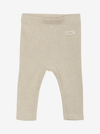 Fixoni Leggings Rib / Tapioca