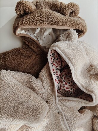 Konges Slojd Grizz Teddy Onesie / Summer Sand 1m