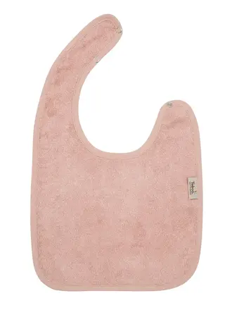 Timboo BIB 26x38cm press studs Double / Misty Rose