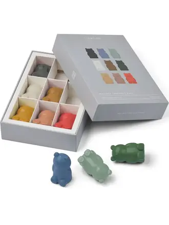 Liewood Wallace Crayons 9-Pack Yellow mellow multi mix