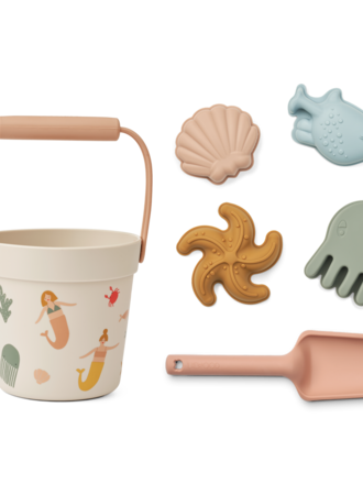 Liewood Dante Mermaid Beach Set Mermaids / Sandy