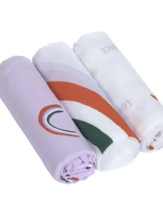 Lassig Heavenly soft Swaddle L Happy Rascals  lavender,