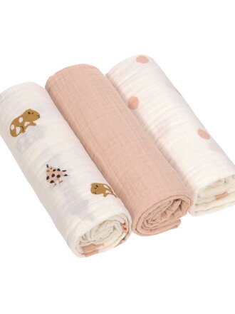 Lassig Heavenly soft Swaddle L Little Mateys  spicy orange