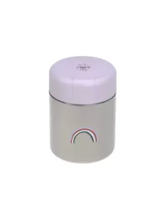 Lassig Food Jar Happy Rascals Heart lavender