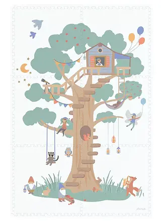 Play & Go EEVAA Treehouse Puzzlemat