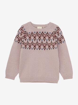 En Fant Pullover Knit Purple 220452 En Fant Pullover Knit Purple 220452