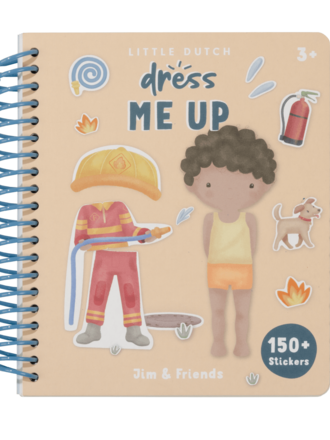 Little Dutch Aankleed- en stickerboek Jim &  Friends