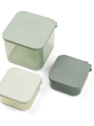 Done by Deer Food storage container set L Elphee Green
