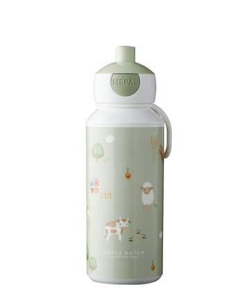Mepal Drinkfles pop-up campus 400 ml - little farm