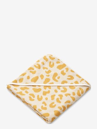 Liewood Louie hooded towel yarn dyed - Leo / Jojoba