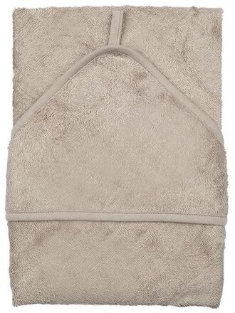 Timboo HOODED TOWEL (74x74cm) / Feather Grey