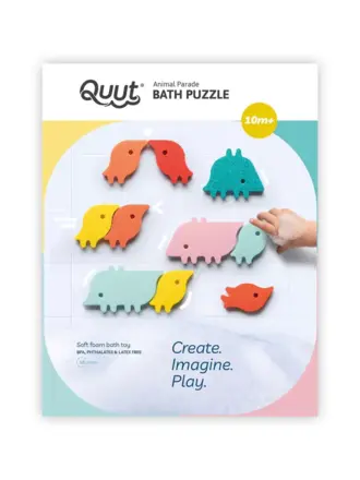 Quut Quuopia bath puzzle Animal Parade