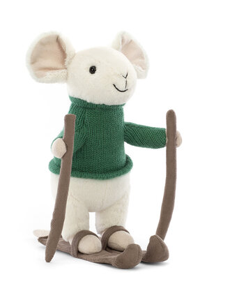 Jellycat Merry Mouse Skiing