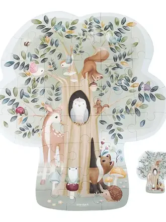 Little Dutch Vloerpuzzel ­ Forest Friends FSC