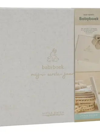 Little Dutch Babyboek 'Mijn eerste jaar' Baby Bunny FSC