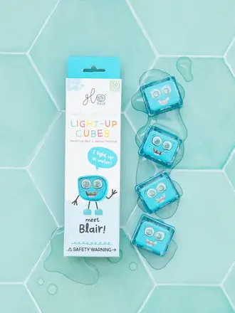 Glopals Glopals Light up cubes-4pc Blair