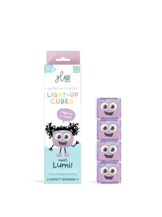 Glopals Glopals Light up cubes-4pc Lumi