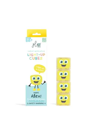 Glopals Glopals Light up cubes-4pc Alex
