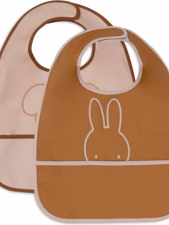 Jollein Slab Waterproof Miffy Peekaboo Wild Rose (2pack)