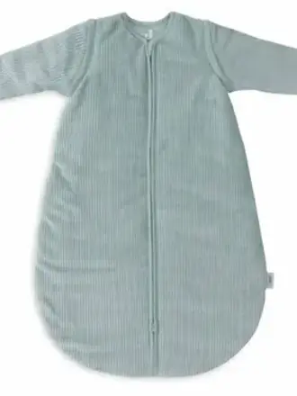 Jollein Slaapzak met afritsbare mouw Rond 90cm Rib Sea Green