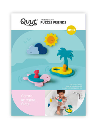 Quut Quutopia Puzzle friends - Treasure Island