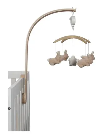 Little Dutch Houten muziekmobiel Little Bunny