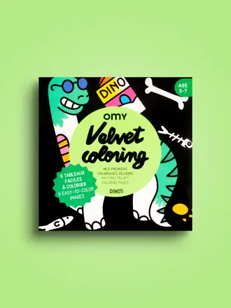 Omy Dino - Coloriage velours