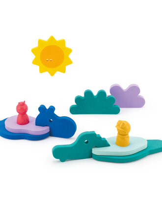 Quut Quut Puzzle friends - Into the jungle