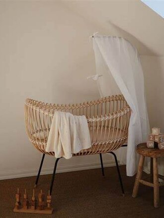 Bermbach Baby-Crib Bermbach + matrass  / Lola