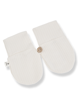 1+ in the family NURA mittens ecru