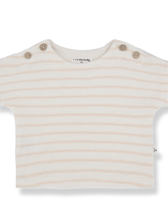 1+ in the family TOMASO s.sleeve t-shirt nude