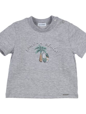 GYMP T-shirt Aerochine Laguna beach Grey Grey Melange 353-5393-20